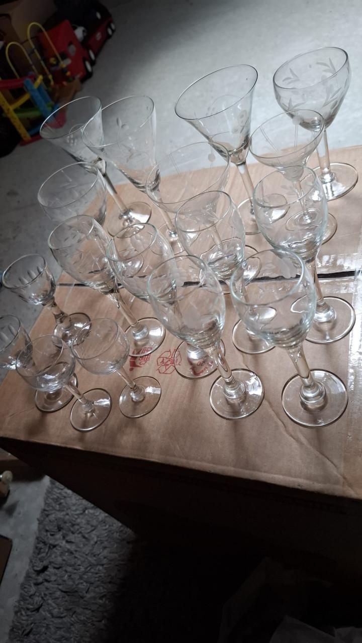 17 glaasjes voor 5 euro