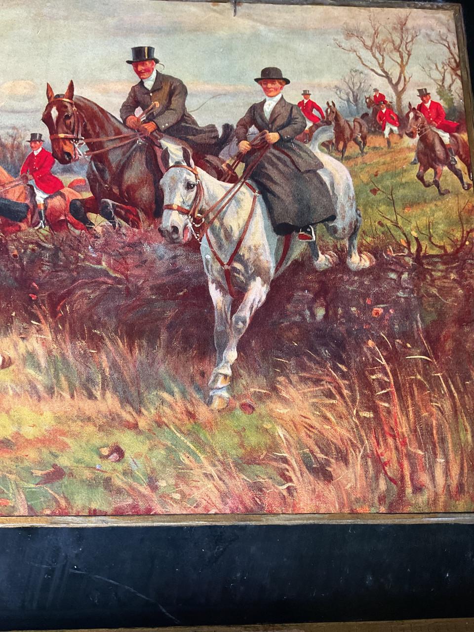 Vintage metalen dienblad