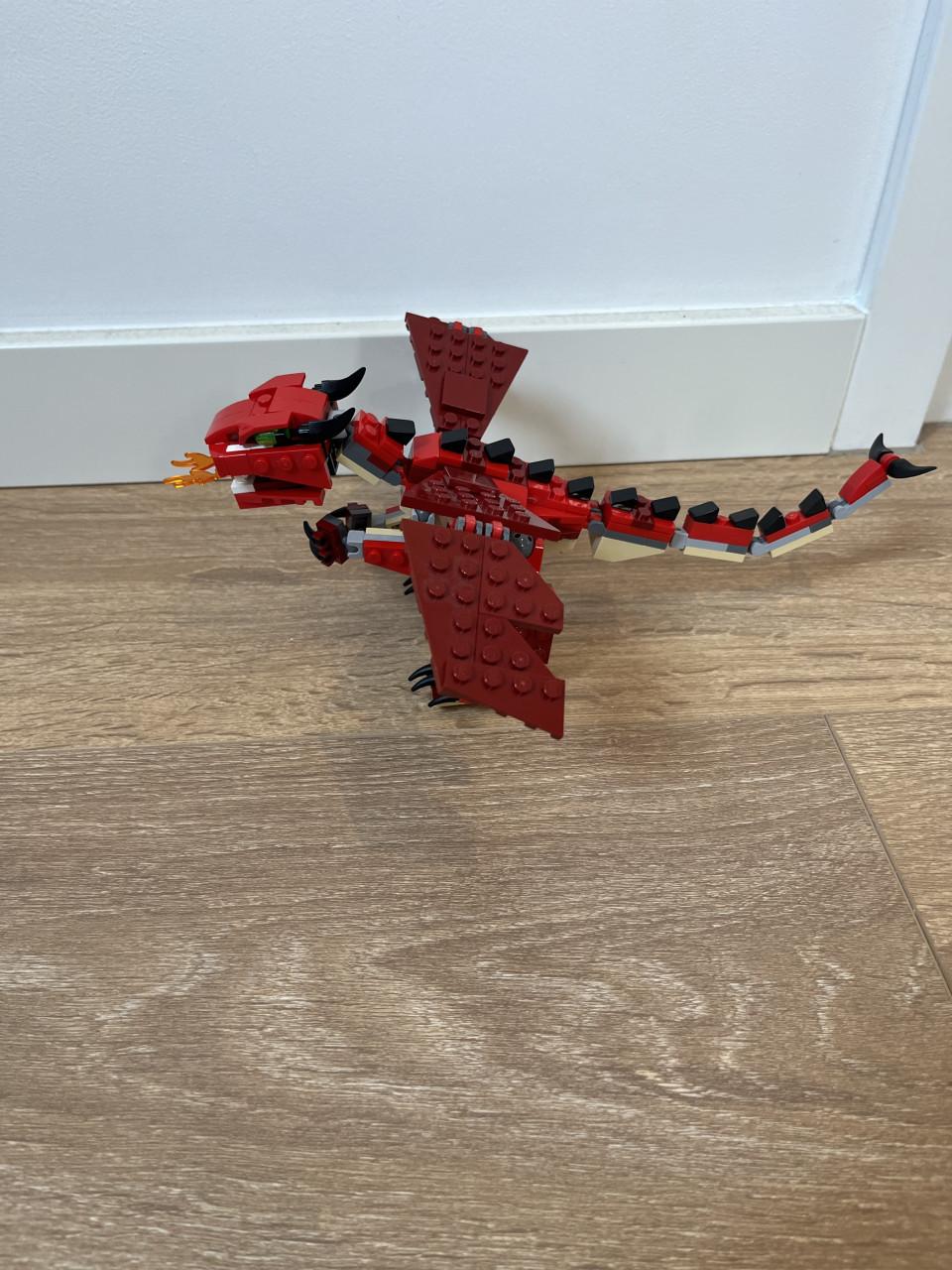 Lego rode dieren