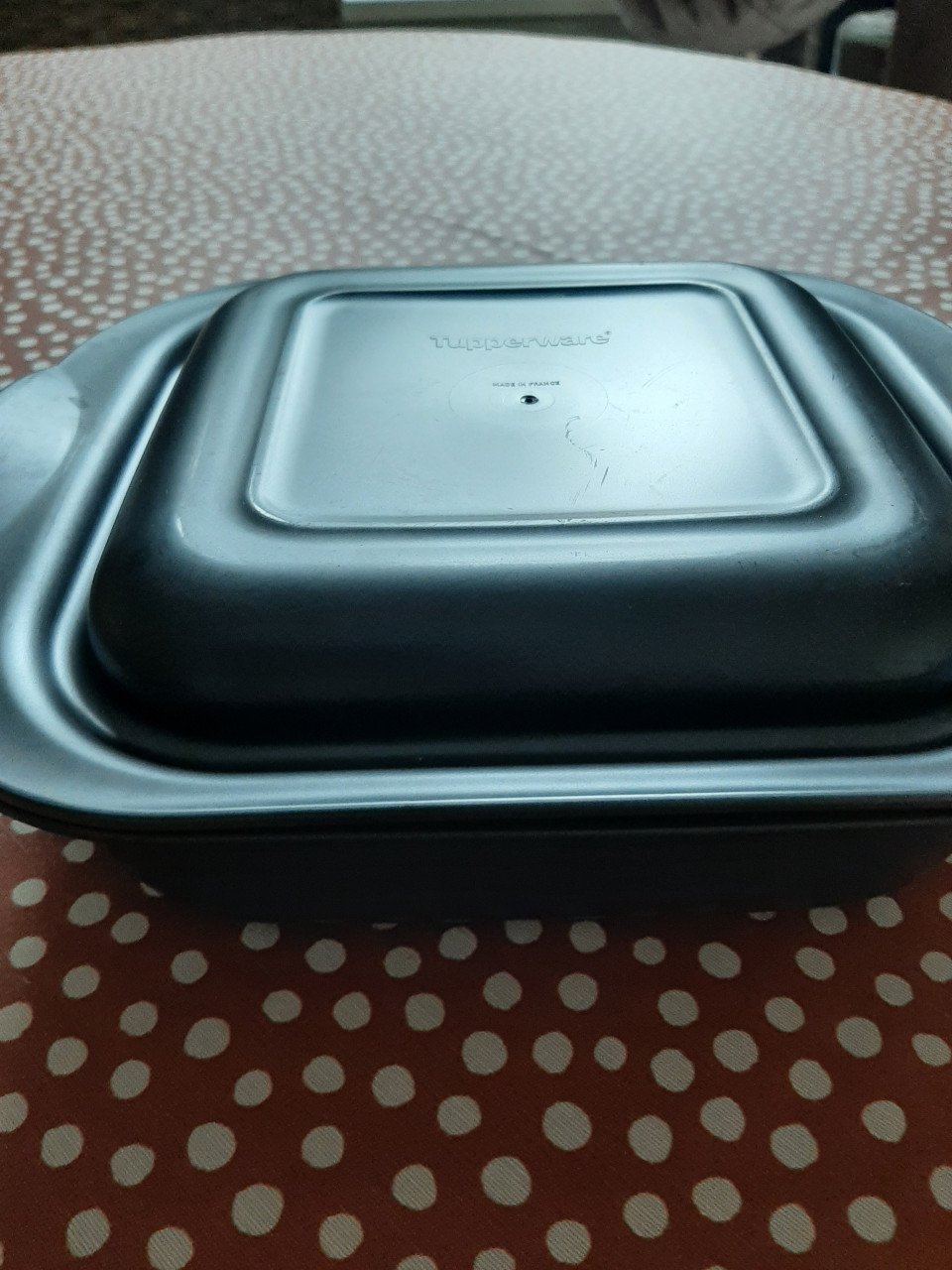 Tupperware sauskom en ovenschaal