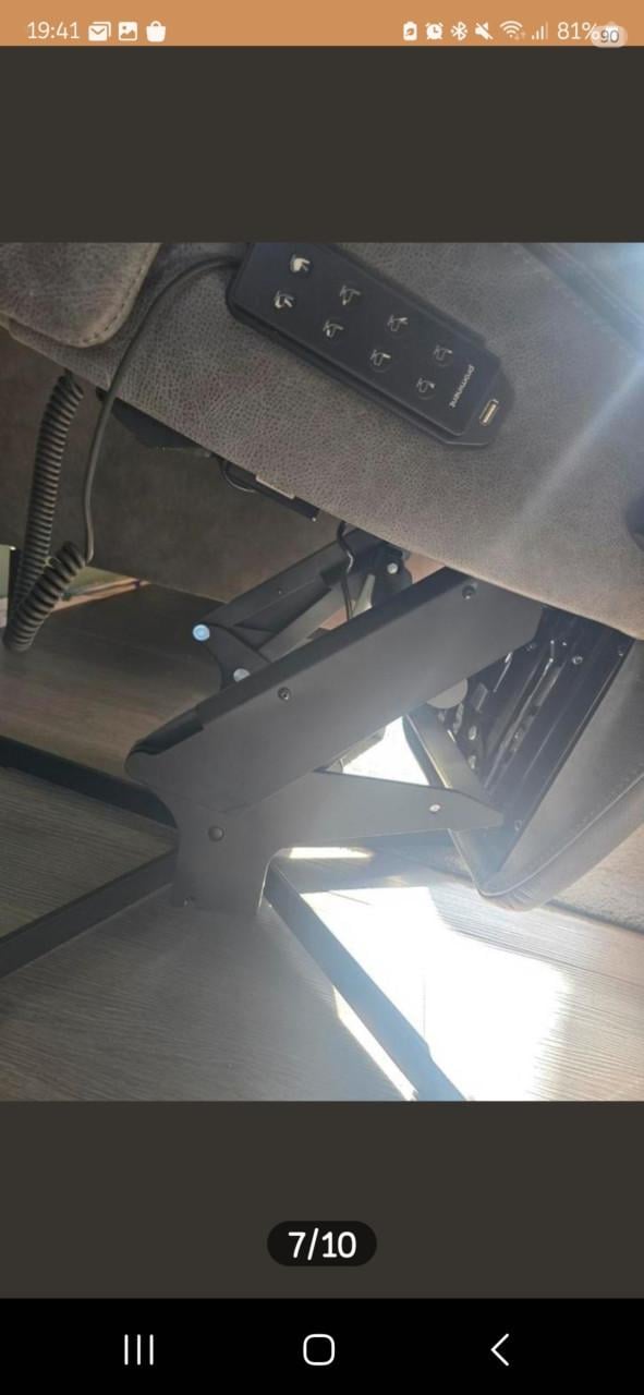 LUXE Sta-op/relaxfauteuil zgan