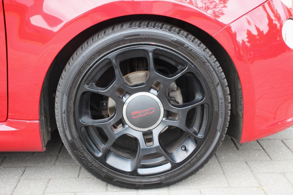Fiat 500 1.2 500s - leder/alcantara - sport - h&r - aux/usb - nieuwe koppel