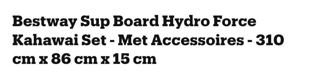 Sup board