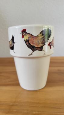 Melkbeker Jet servies Chicken Festival