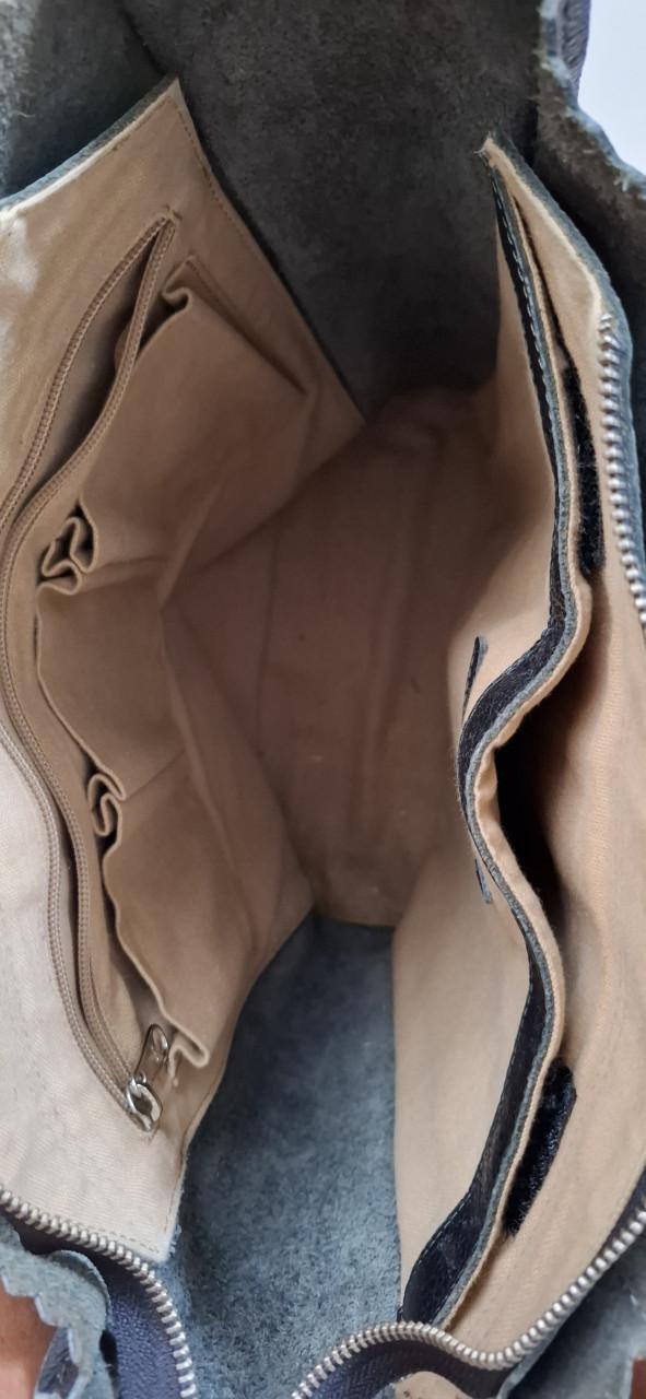 Leren tas