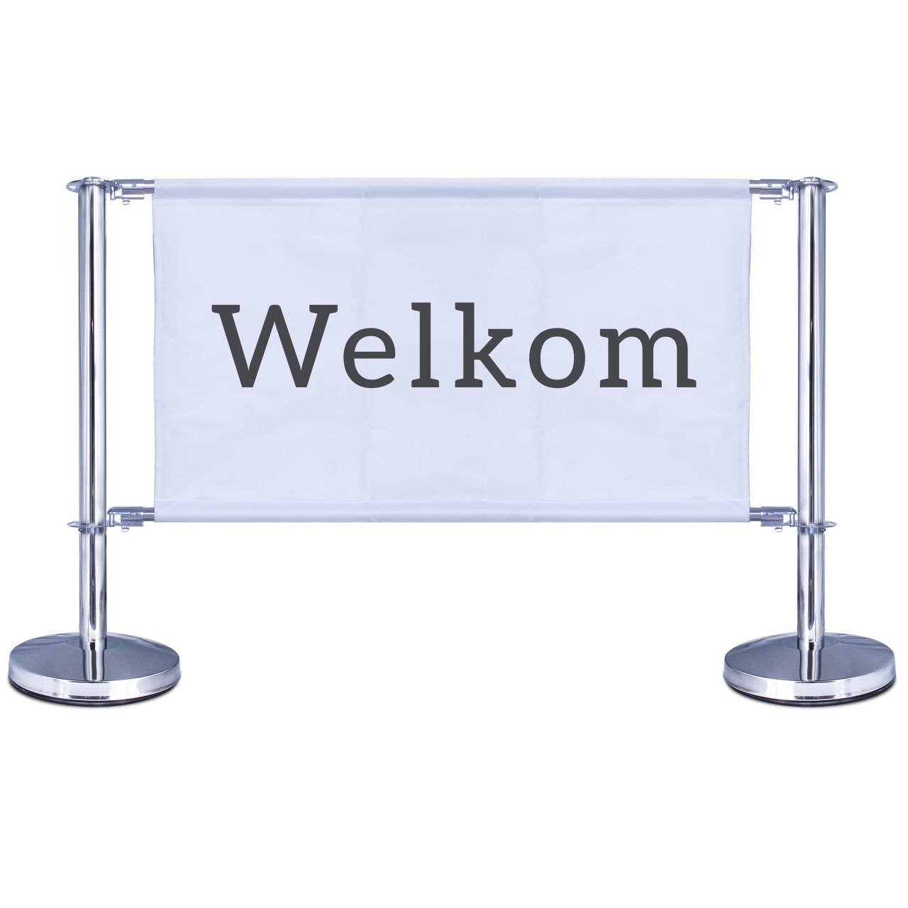 Afzetpalen met dubbel trekband