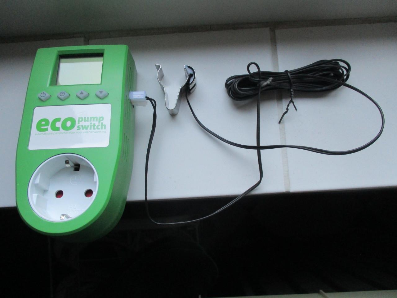 Energiebesparende pompschakelaar voor vloerverwarming