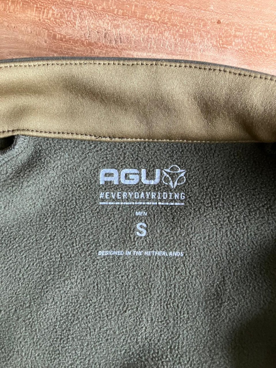 AGU ESSENTIAL THERMO FIETSJACK GROEN HEREN - S