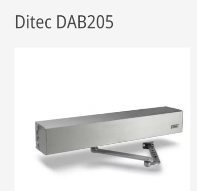 Automatische deuropener van Ditec