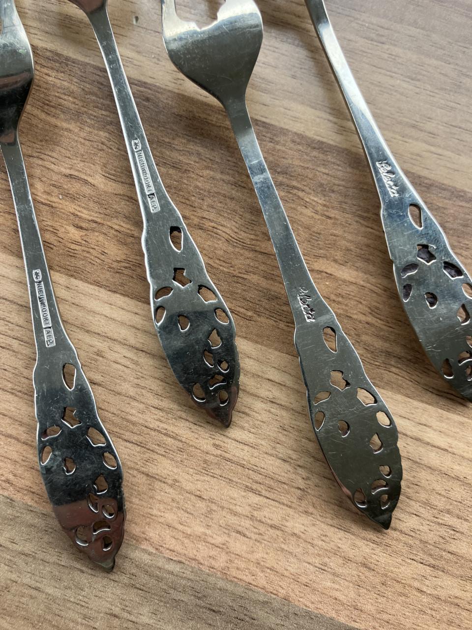 Vleesvorkjes 4st - ajour model jaren‘50