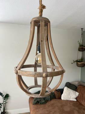 Eglo lamp van de praxis