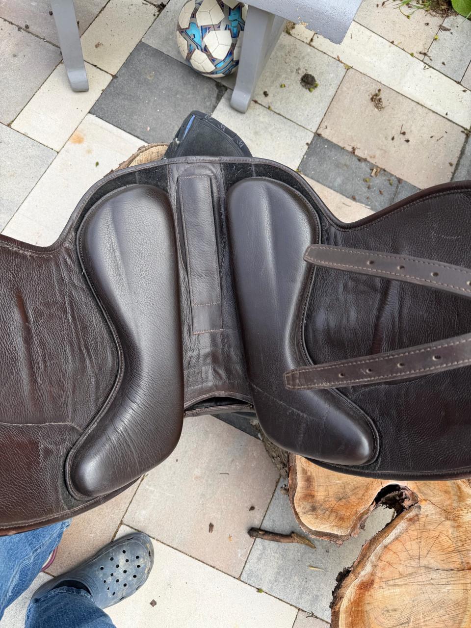 Trekker Luxus semi boomloos zadel complete set