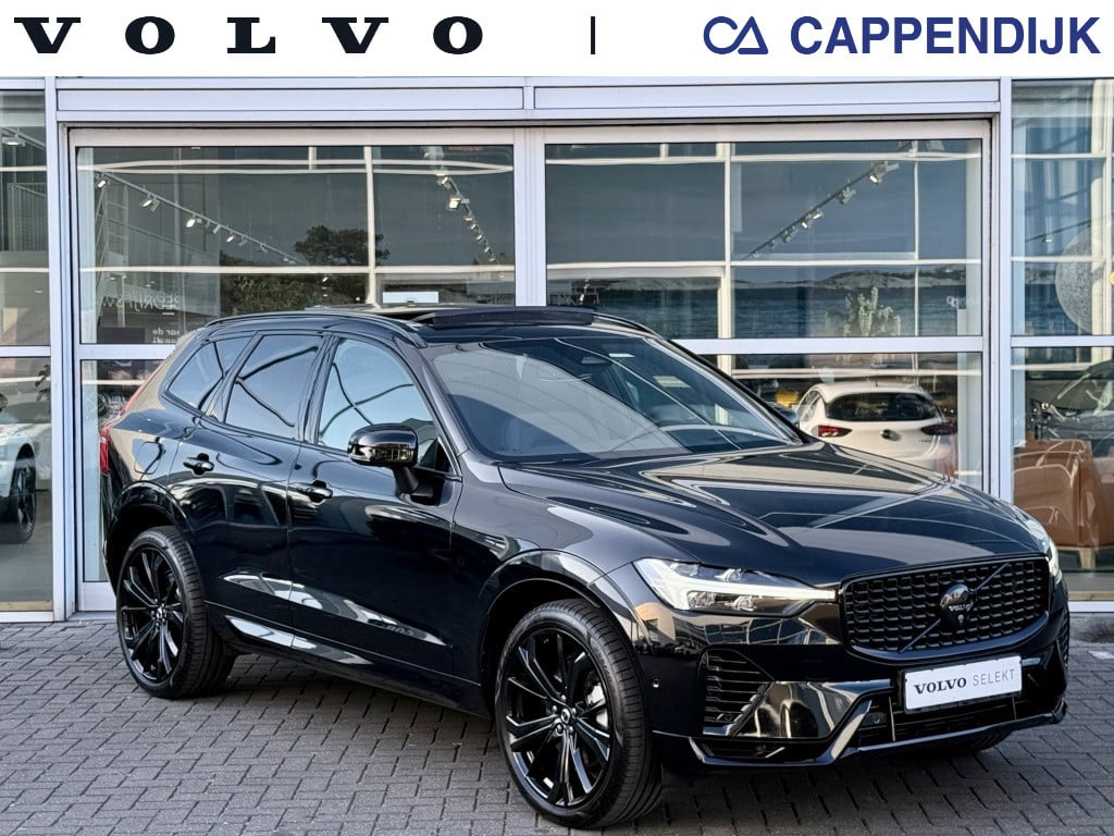 Volvo XC60 t6 398pk recharge black edition ultra dark full options !