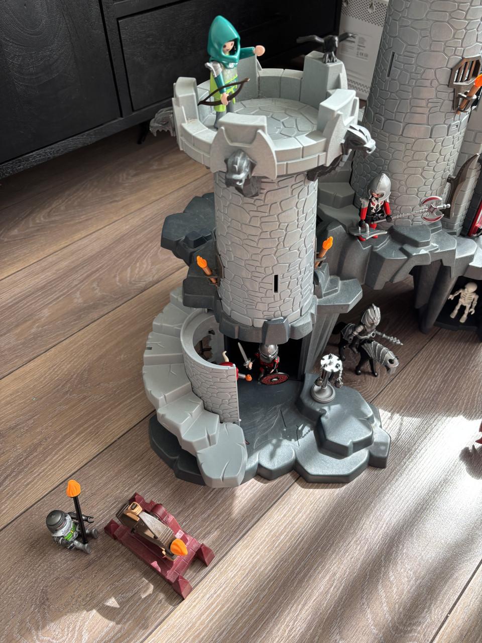 Playmobiel kasteel, schateiland en winkel