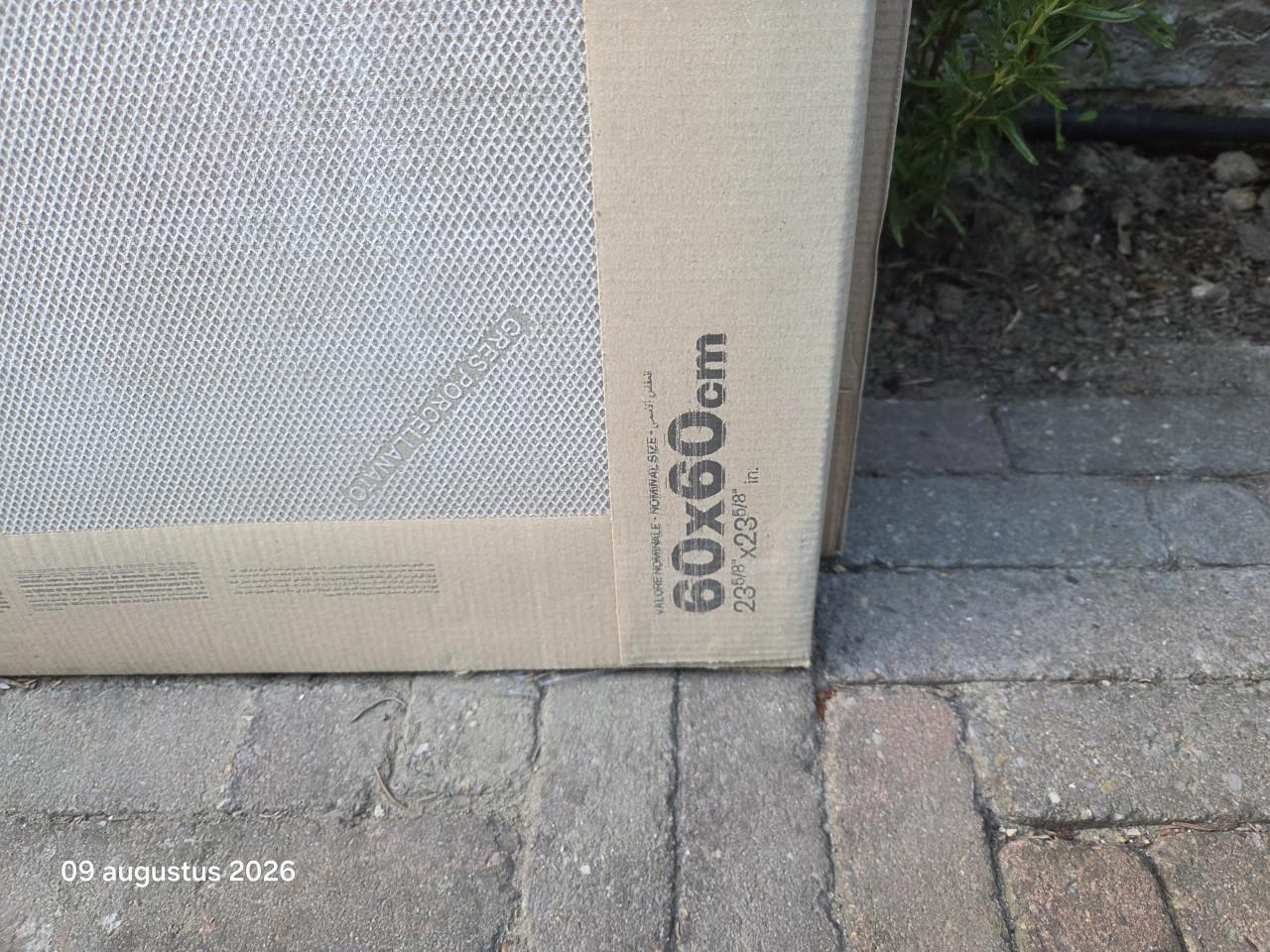 Tegels voor wand en vloer