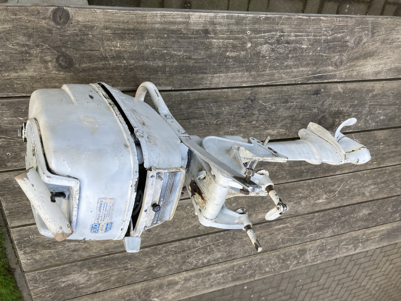 4 pk Mc Culloch buitenboordmotor