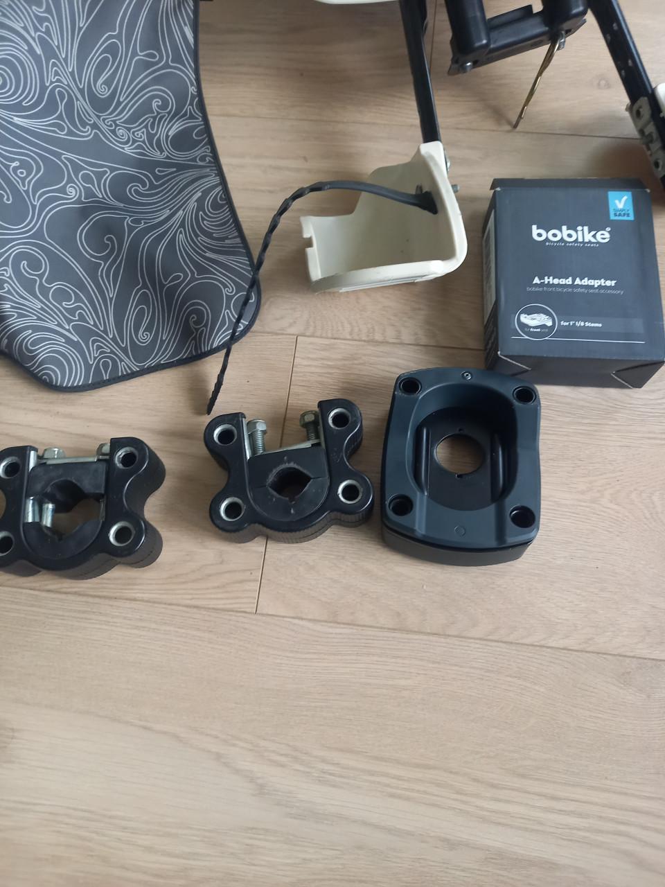 Fietsstoeltje Bobike voor.