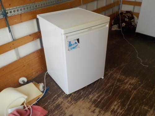 Wat ouder tafelmodel koelkast met klein vriezer er in BOSCH