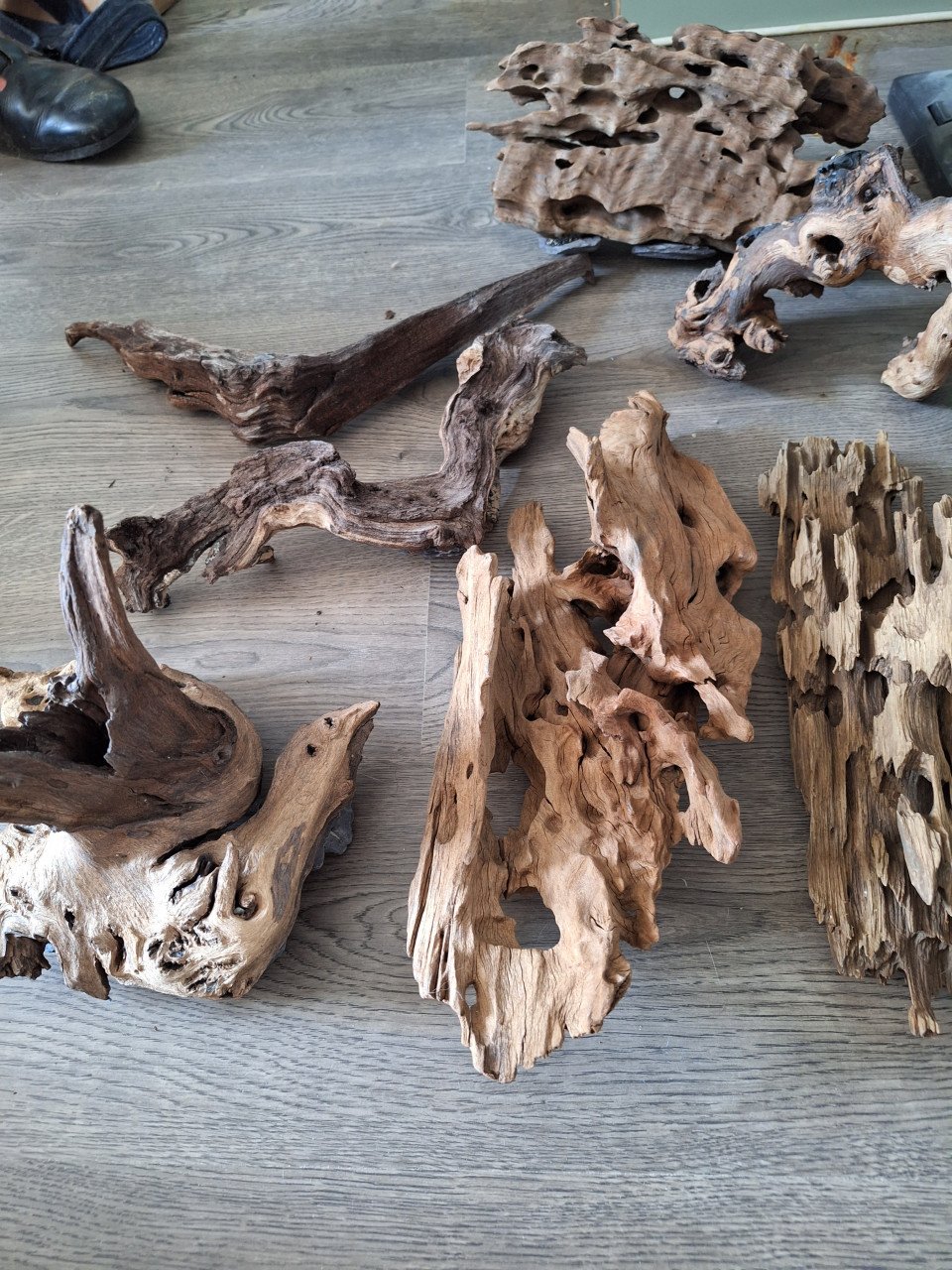 Aquarium hout