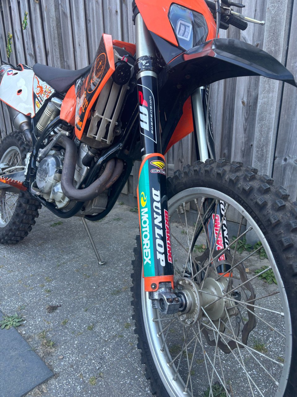 Ktm 525 enduro met kenteken
