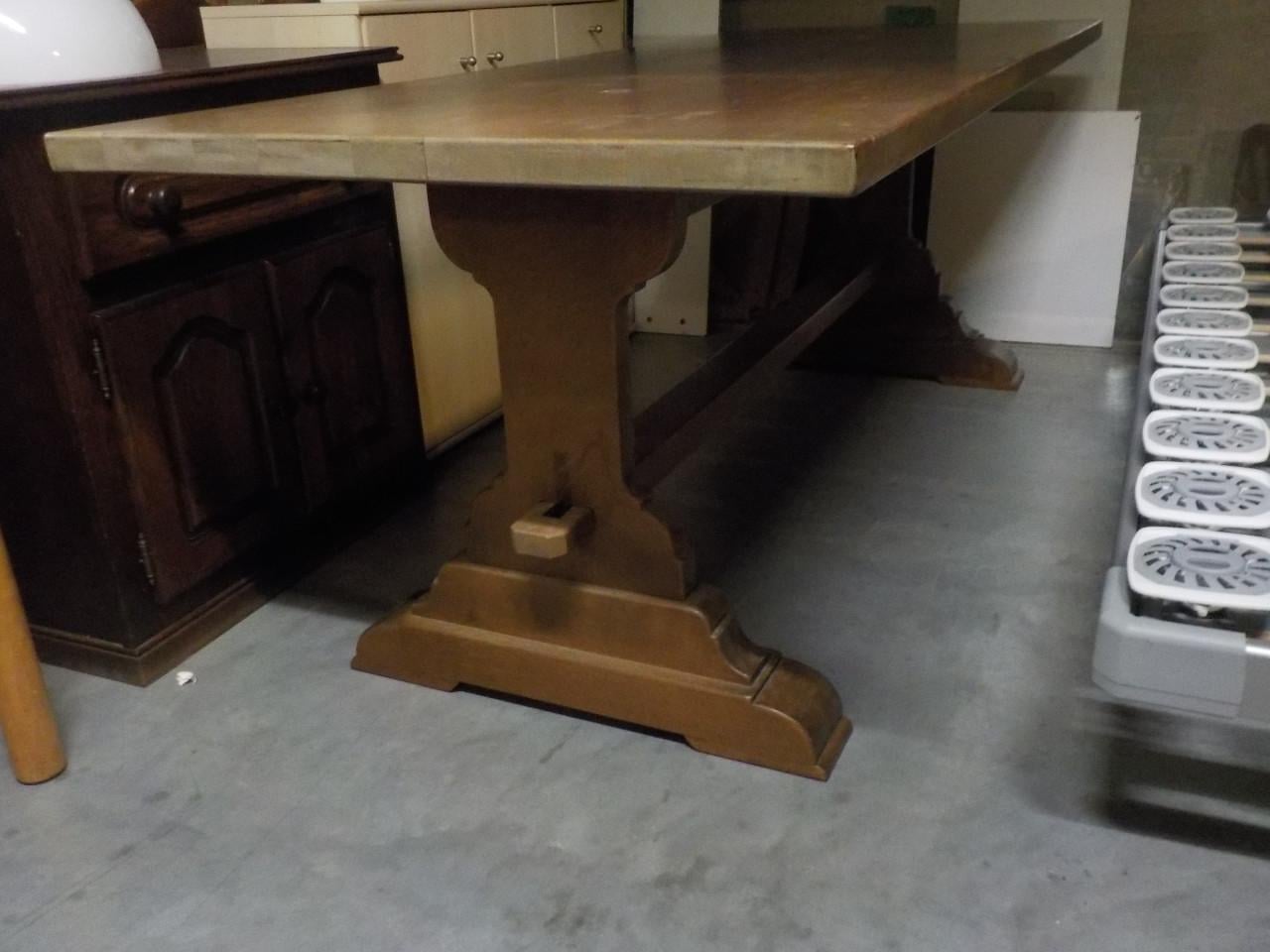 Mooie kwaliteit eiken eettafel 210 x 85 cm