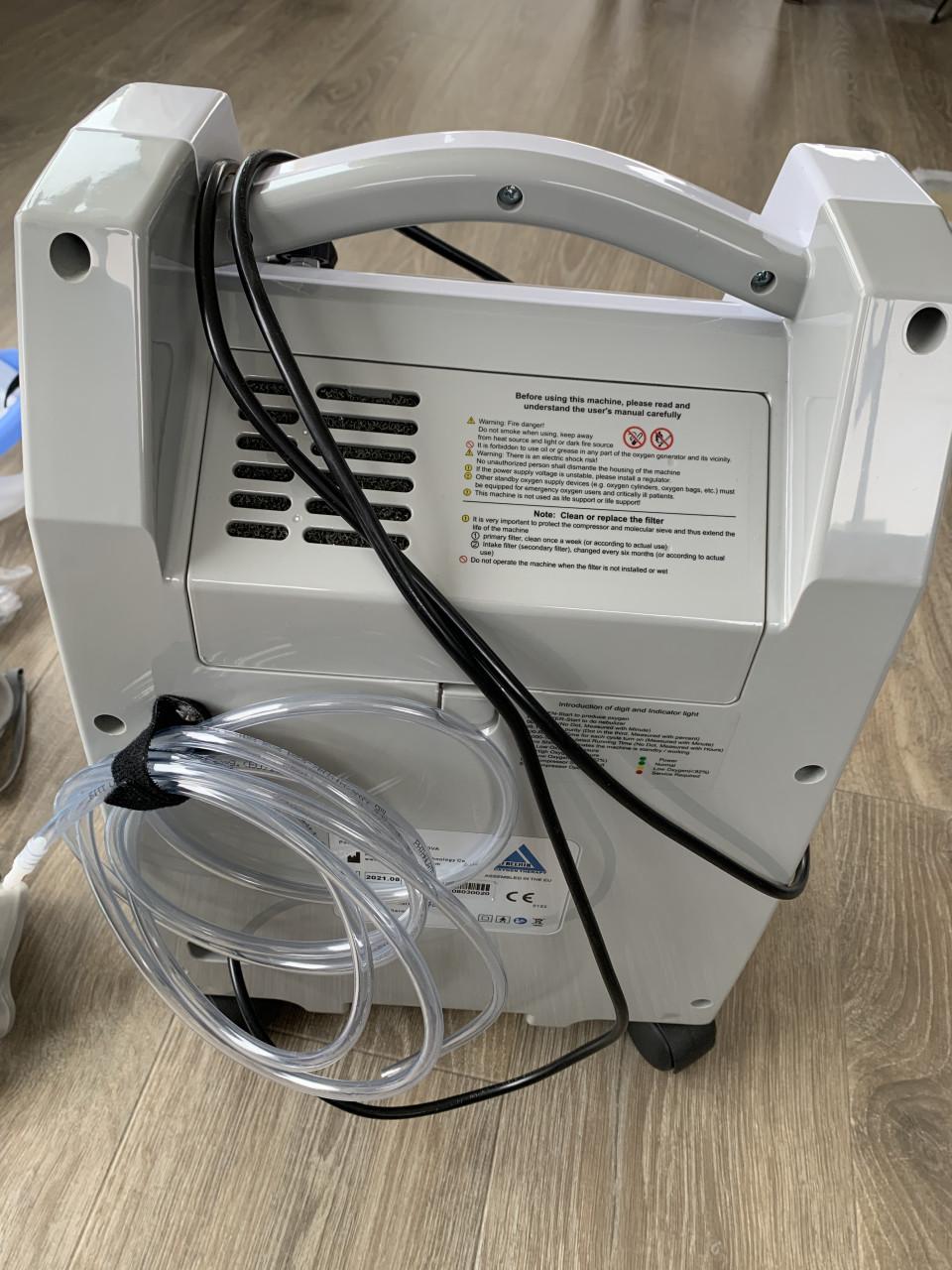 EWOT Zuurstof set (apparaat, zuurstofzak en ophangrek)