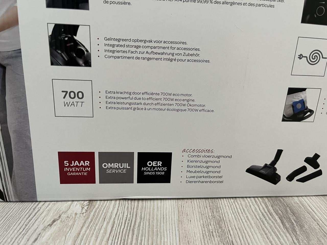 Te koop Inventum stofzuiger Z.G.A.N.
