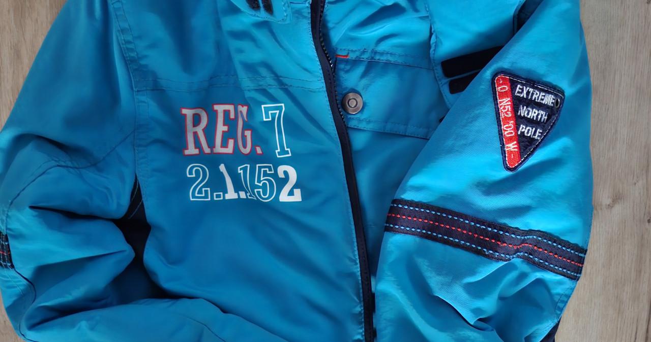 Winterjas, mt 146 blauw