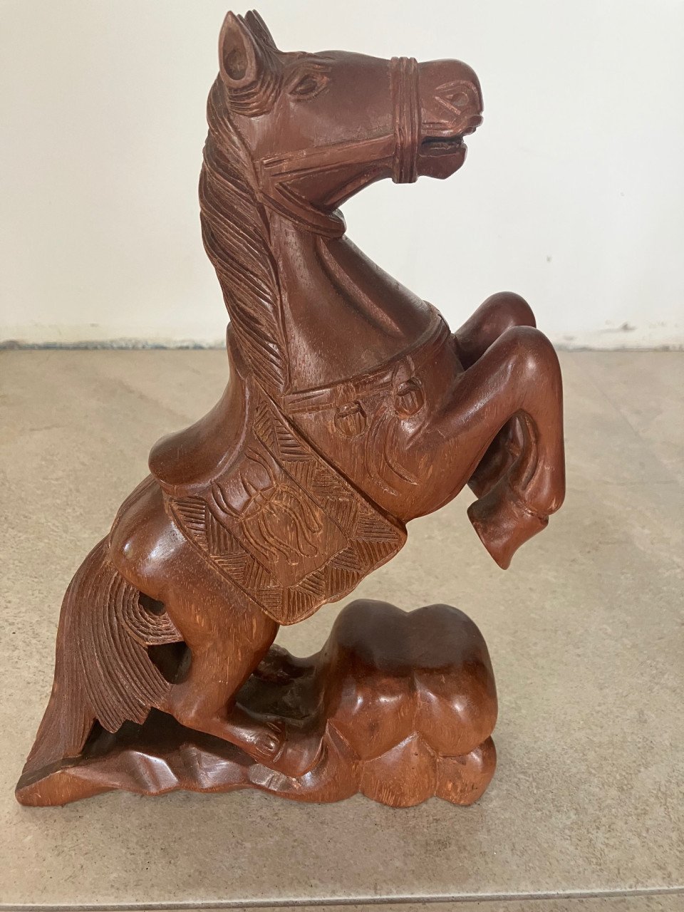 Boekensteunen paard