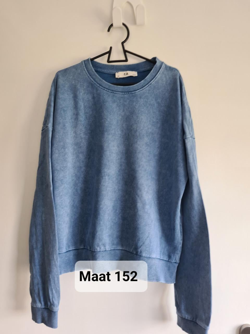 C&A sweater maat 152 blauw
