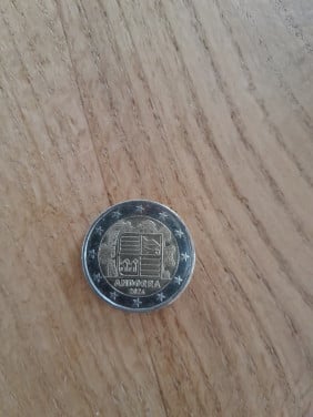 2 euro muntstuk Andora 2024