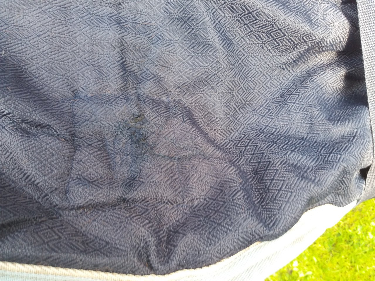 Anky deken blauw 215