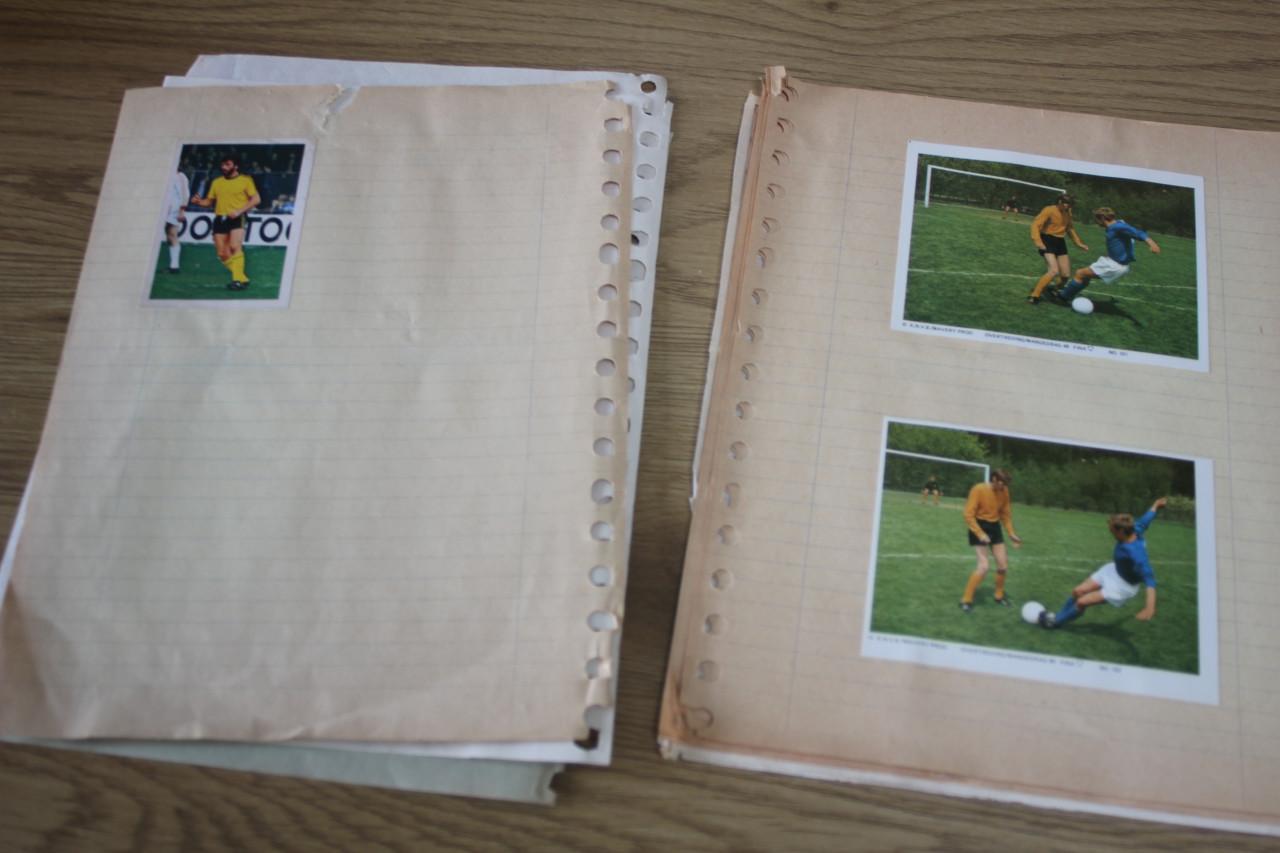 Voetbal plaatjes + handtekeningen.. World cup 1978