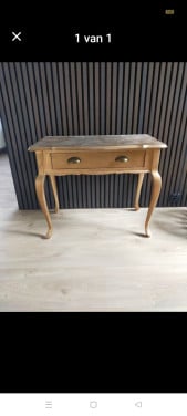 Leuk gouden tafeltje/kastje