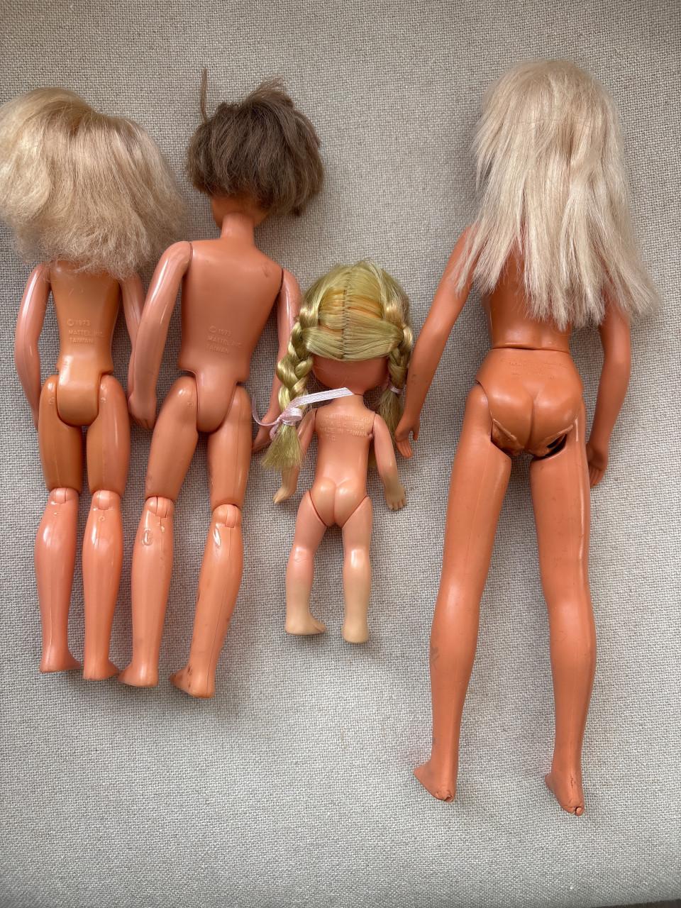 Vintage poppen jaren 70s