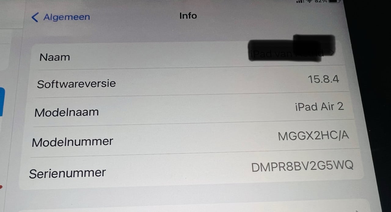 Ipad Air 2 + hoes