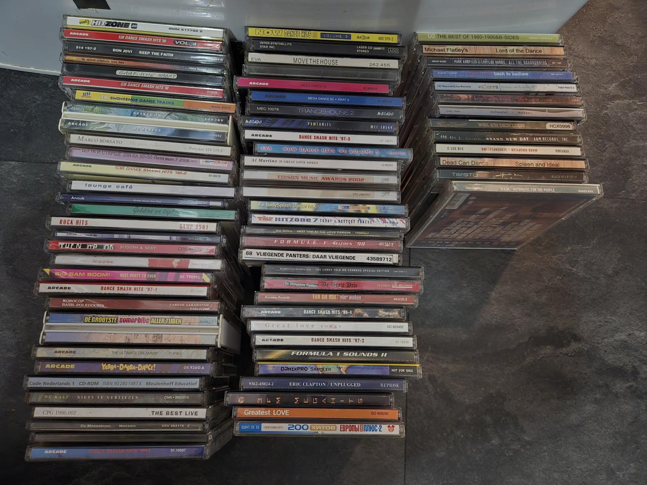 60 stuks CD's Allerlei + 13 kopies