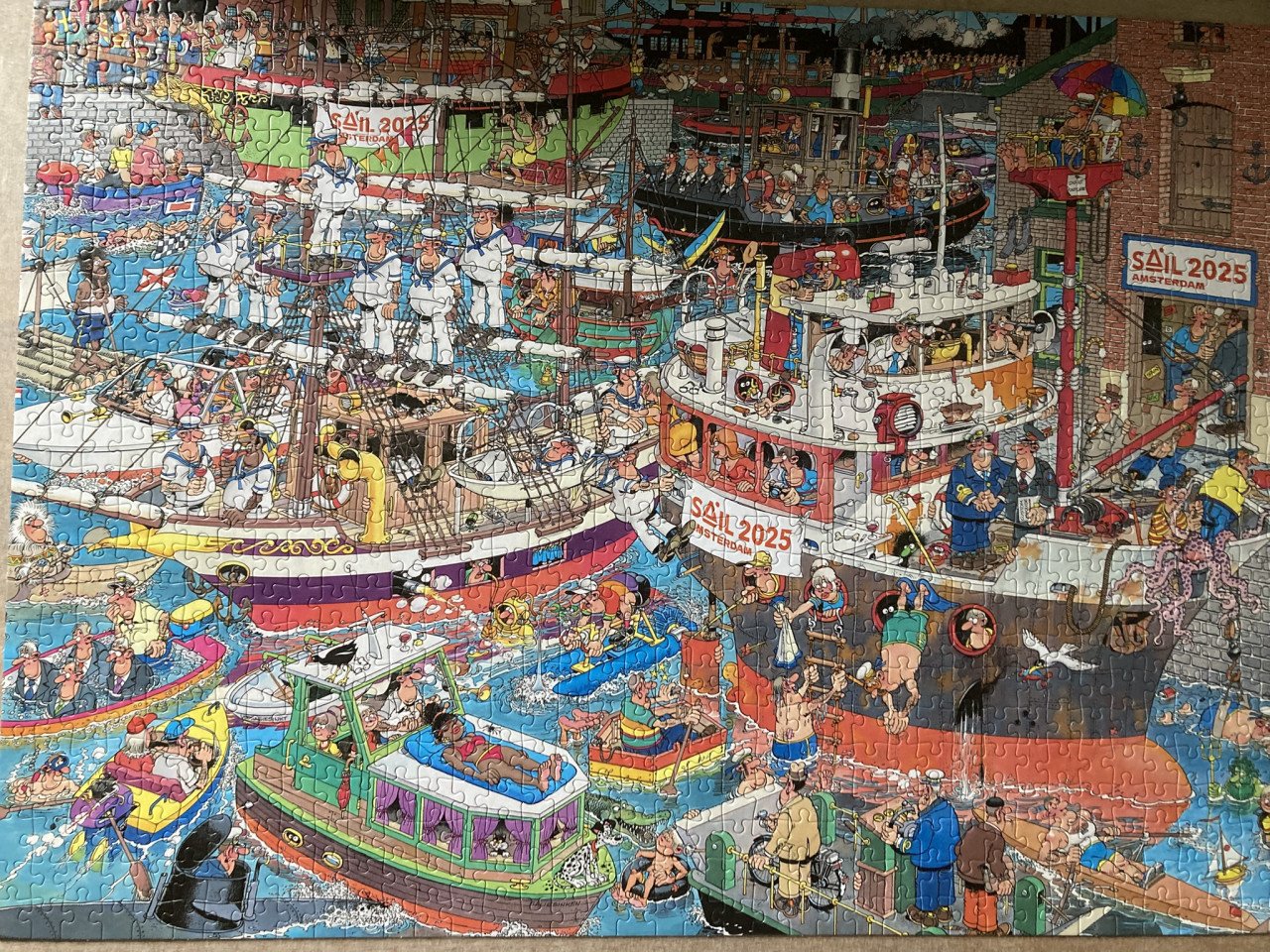 Puzzel Jan van Haasteren - Sail Amsterdam 2025