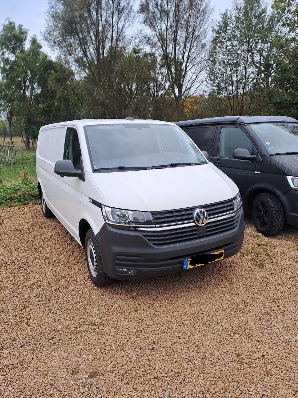 Voorbumper kunstof zwart VW T6.1 2021