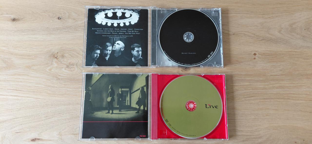 6 CD's rock, hard rock en heavy metal