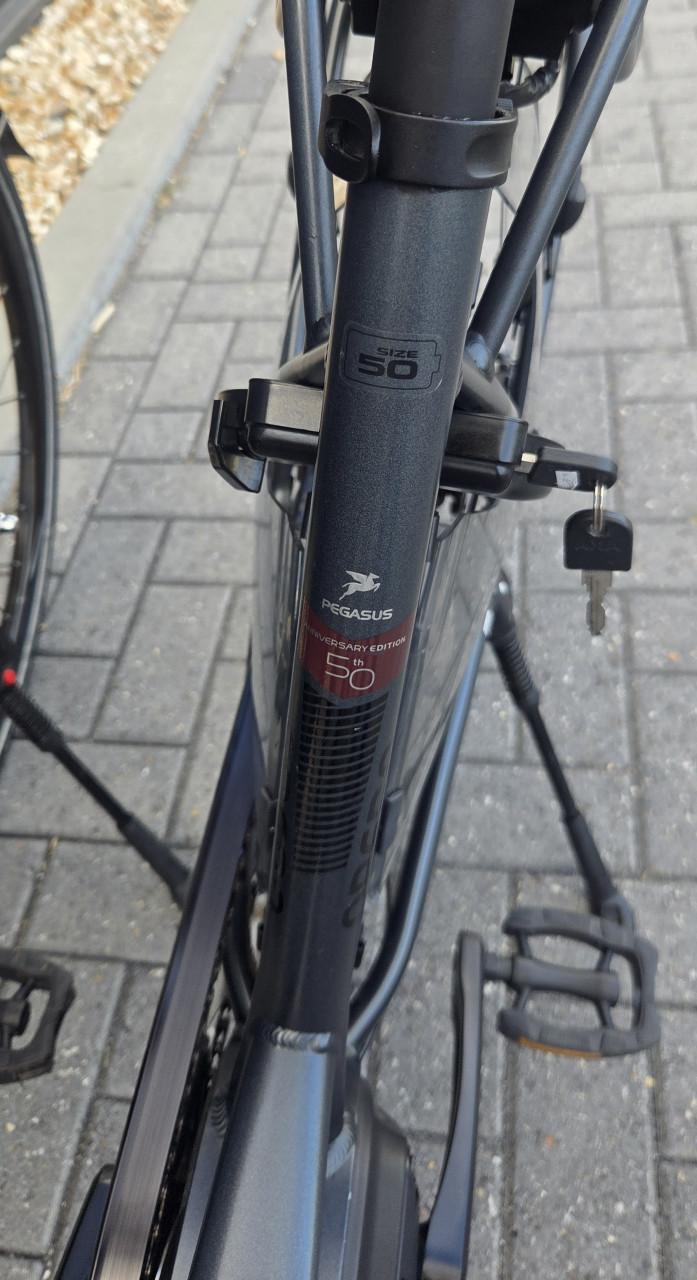 Mooie set Pegasus Opero Evo 5 Di2 Luxe  hybride  418Wh accu 50cm