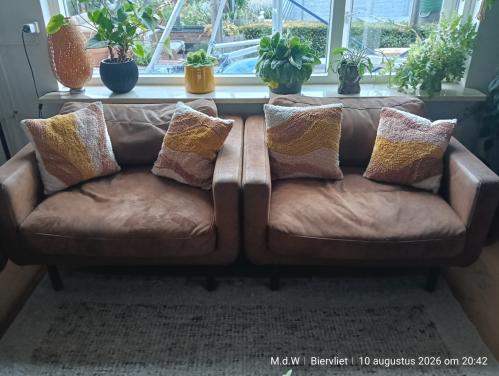 Bank en fauteuils