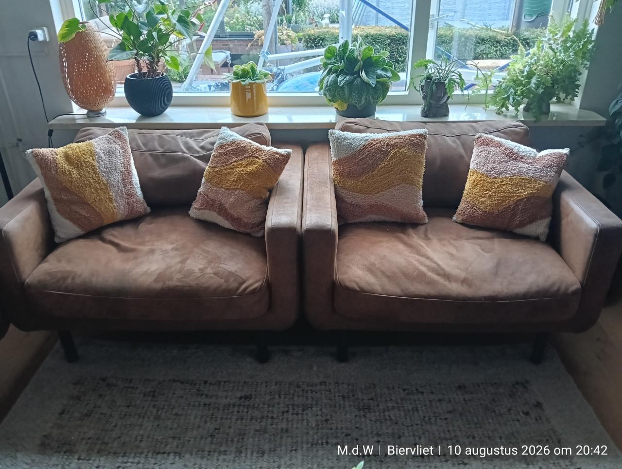 Bank en fauteuils