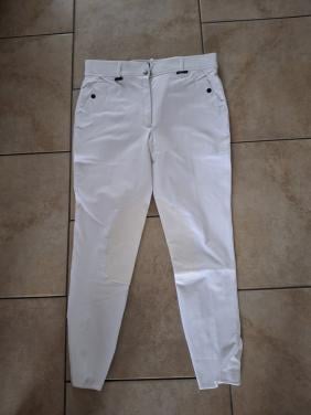 Wedstrijd rijbroek wit maat 46