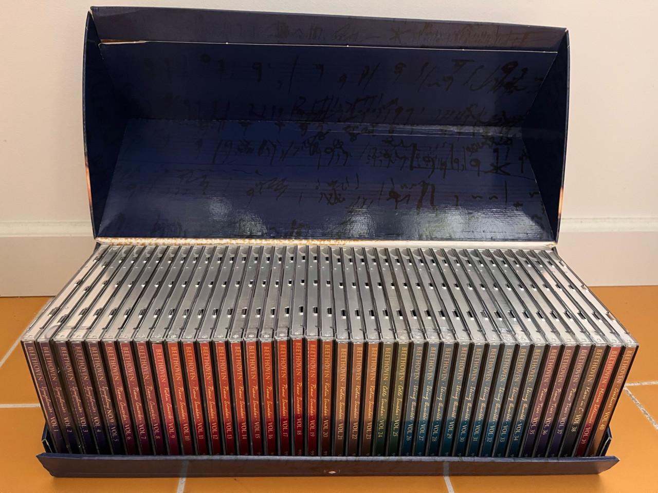 CD-box Mozart en Beethoven (40 stuks per box)