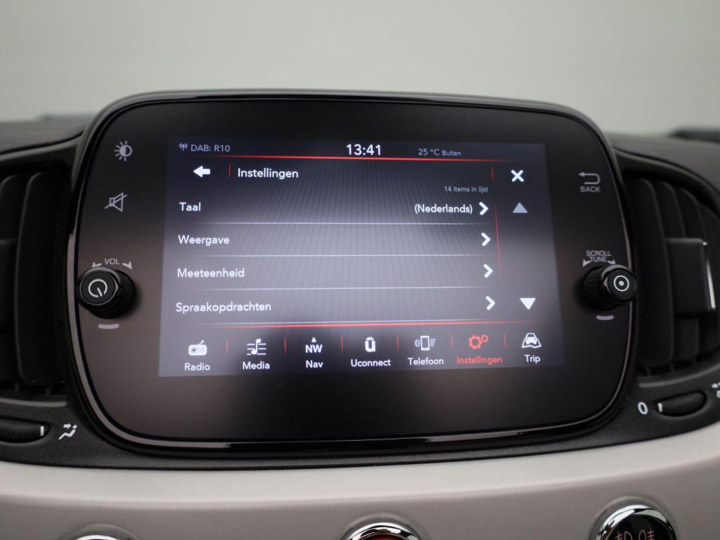 Fiat 500 1.0 hybrid cult | cabrio | lmv | dab | cruise control | parkeer se