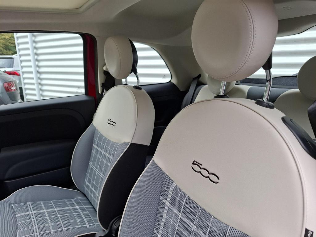Fiat 500 twinair turbo collezione glazen schuifdak/nav/lmv