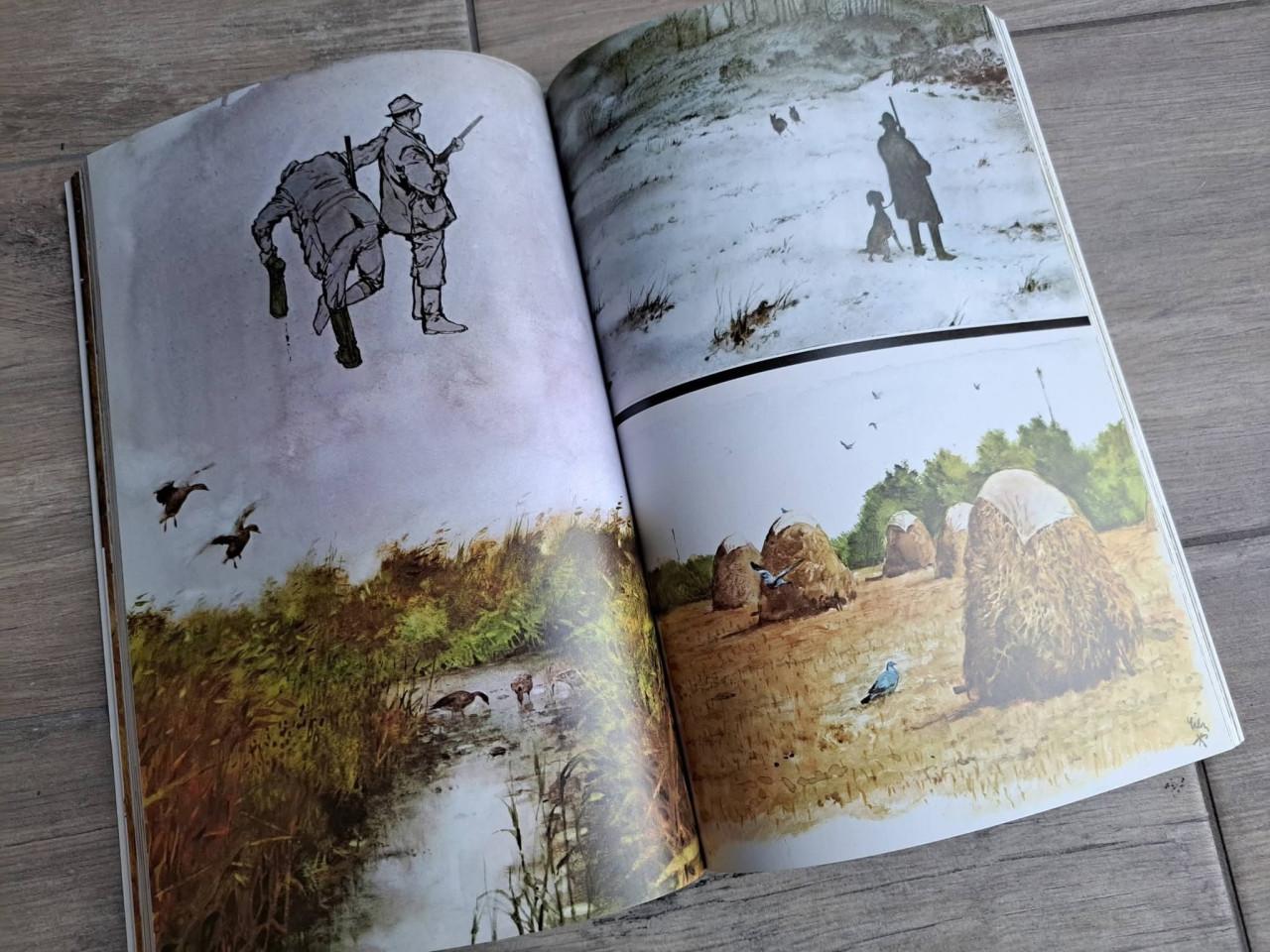 Jachttekeningen van Rien Poortvliet