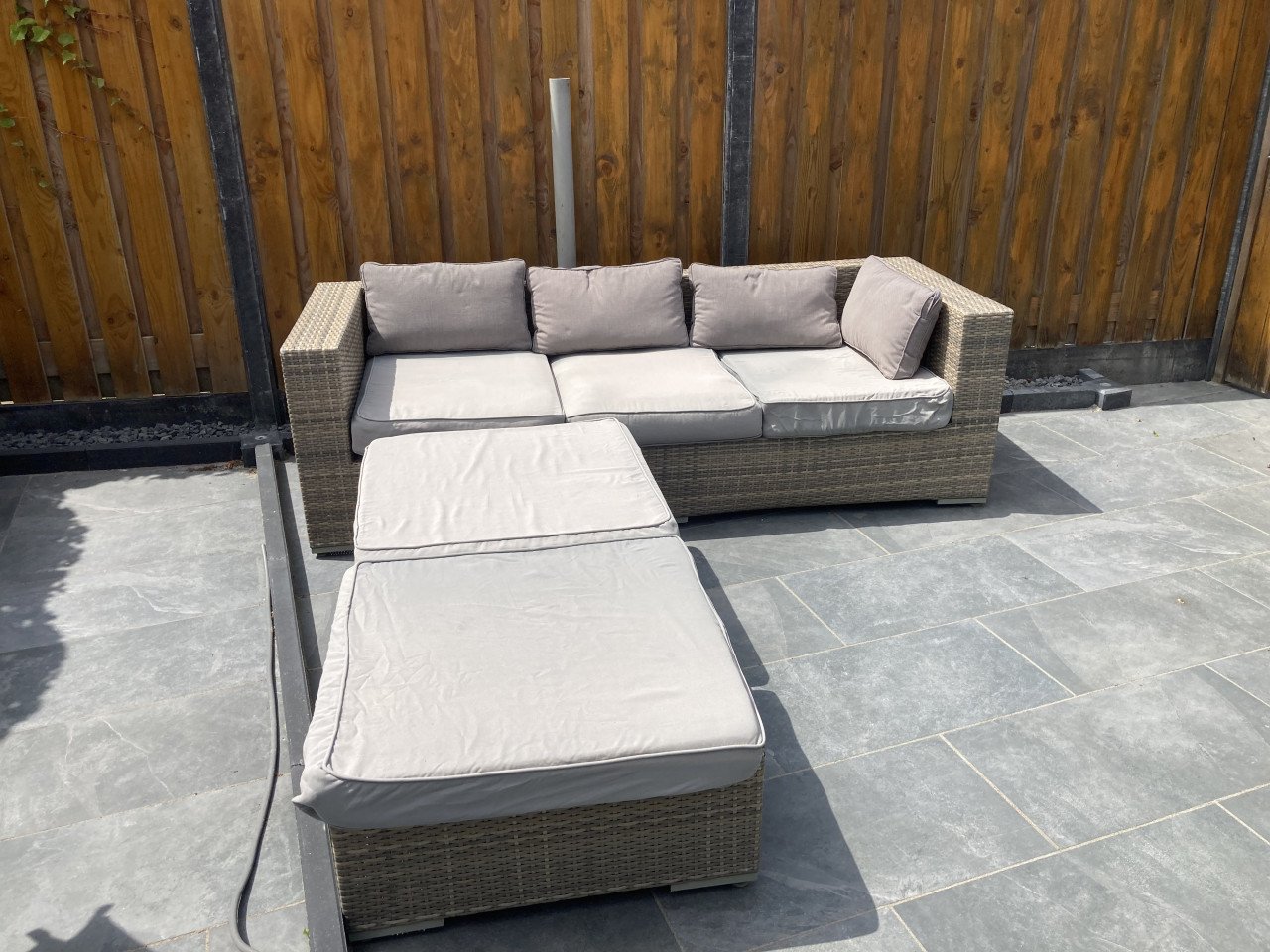 Lounge set rotan