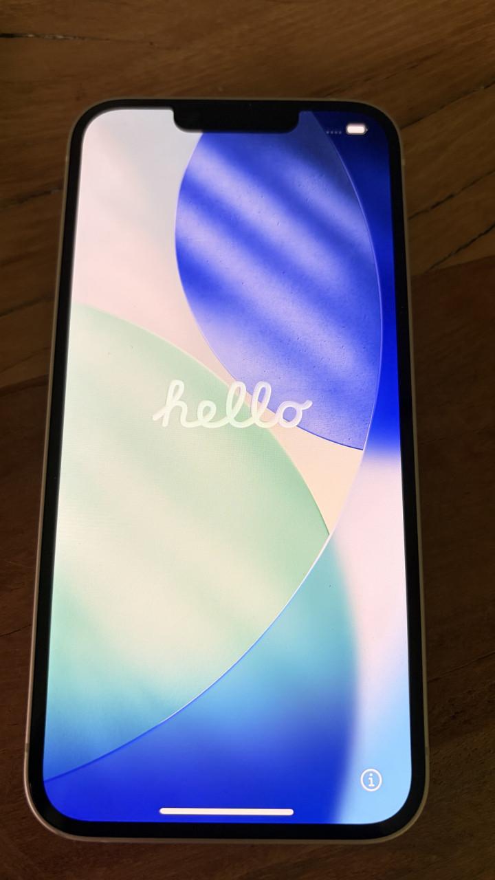 IPhone14 Wit, 128gb